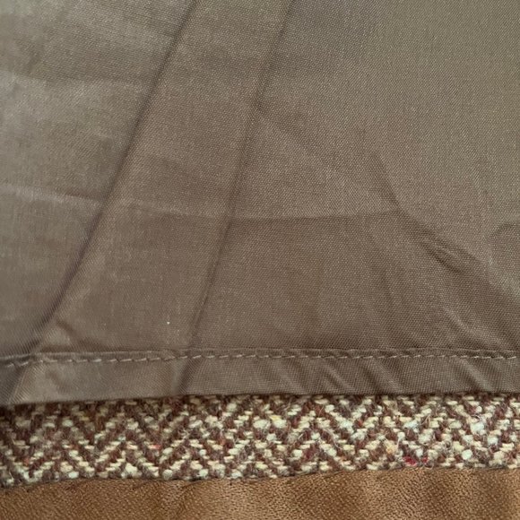 Ann Taylor for Loft Brown Embellished Mid Length Skirt Wool Blend Size 6 - Picture 9 of 10